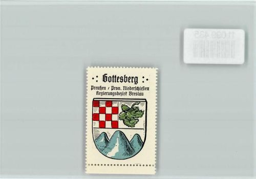 Gottesberg Vignette Wappen Kaffee Hag ca 1920-1940