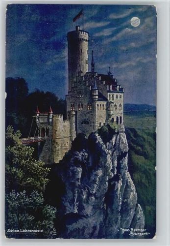 Nr. 3005 - Schloss Lichtenstein 1927 AK
