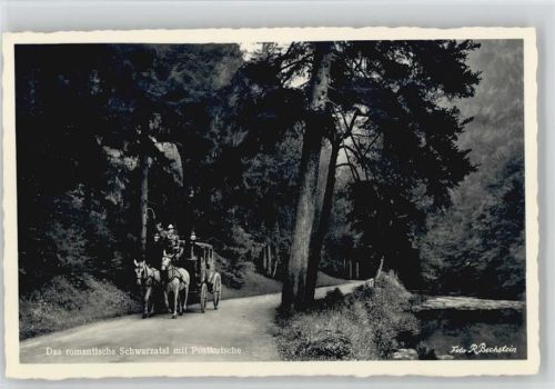 Schwarzburg Schwarzatal - Foto ca 1931 AK