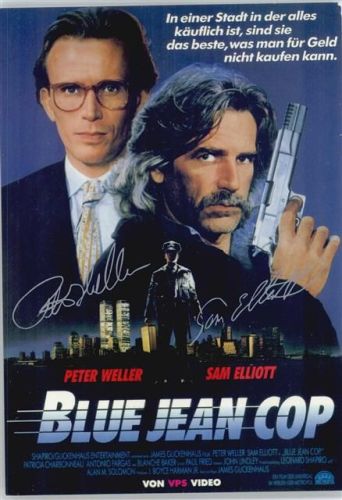 Blue Jean Cop mit Sam Elliott ca 1989 AK