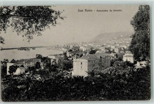 San Remo Panorama da levante