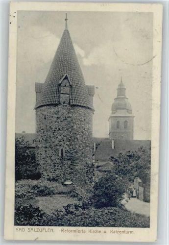 Bad Salzuflen Reformierte Kirche Katzenturm ex Sammlung Busse