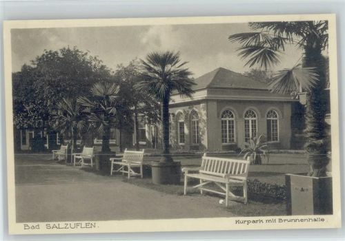 Bad Salzuflen Kurpark Brunnenhalle ex Sammlung Busse