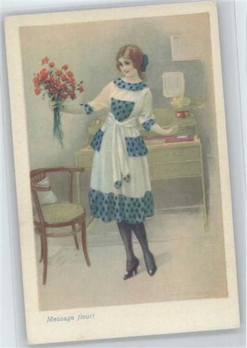 Message fleuri - Mode Frauen