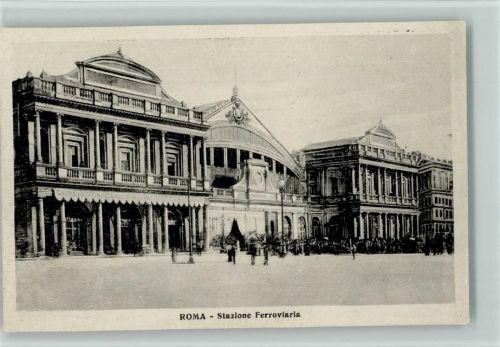 Roma Stazione Ferroviaria ca 1918 AK