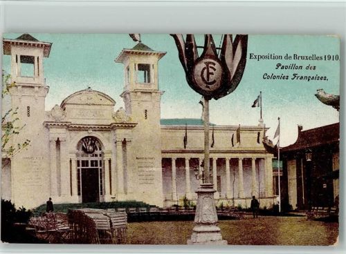 Pavillon des Colonies Francaises 1910 AK