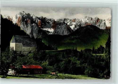 Schleching Streichenkapelle aus dem 8. Jahrhundert und Kaisergebirge