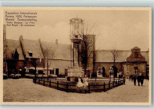 Nr. 39 Edit. Kieboom - Exposition 1930 - Der Schandpfahl AK