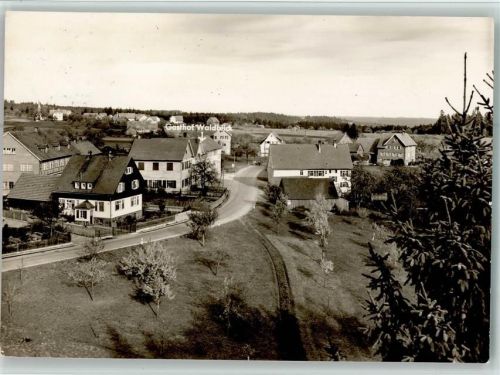 Aichelberg Ortsansicht mit Gasthof Pension Waldblick