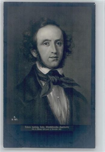 Mendelssohn Verlag AL B 185 Foto AK