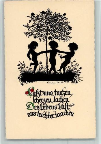 Spruch - Meissner & Buch Nr. 3287 AK Gute Erhaltung