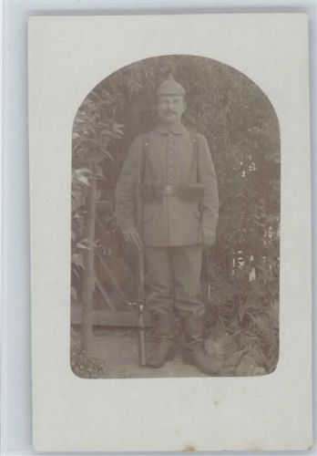 WK I Soldat Foto AK