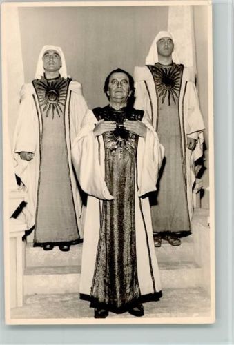 Hermann Nissen im Kostüm Foto AK