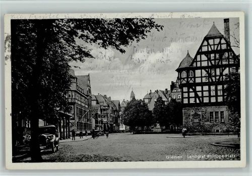 Gießen Landgraf Philipps-Platz Fachwerkhaus