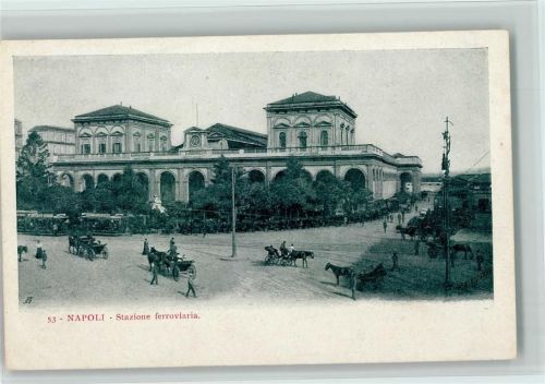 Napoli Stazione Ferrroviaria ca 1905 AK