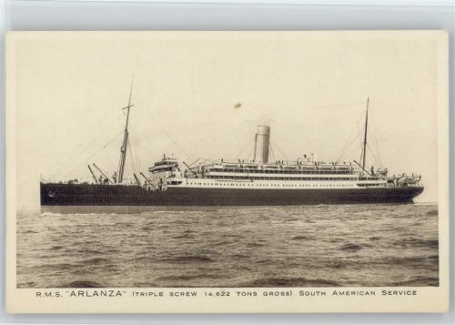 Schiff Arlanza - Royal Mail Lines