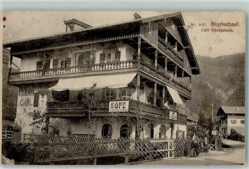 Bayrischzell Cafe Königslinde Nr. 4647