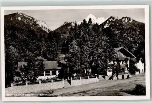 Birkenstein Gasthaus Oberwirt Bes H. Wagner