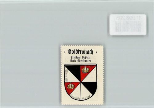 Goldkronach Vignette Wappen Kaffee Hag ca 1920-1940
