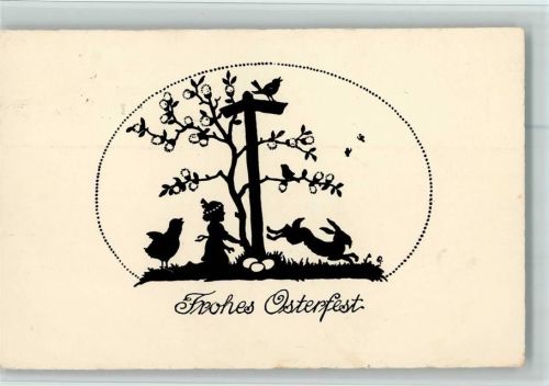 1928 Ostern - Ostereicher suchen AK