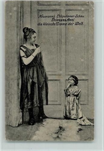 Neumanns Liliputaner Schau, Verlag Schmidt & Gebr. Böttger AK Eckknick