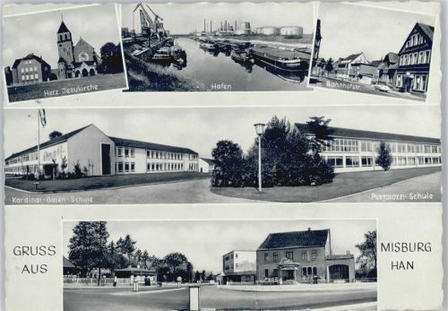 Misburg Herz Jesukirche Hafen Bahnhofstraße Kardinal-Galen-Schule Pestalozzi-Schule