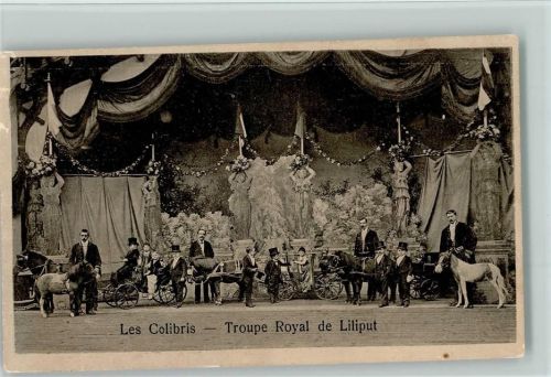 Les Colibris - Troupe Royal de Liliput auf der Bühne mit Ponys