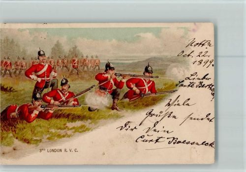 1899 3rd London E.V.C. - Militär, Regiment AK