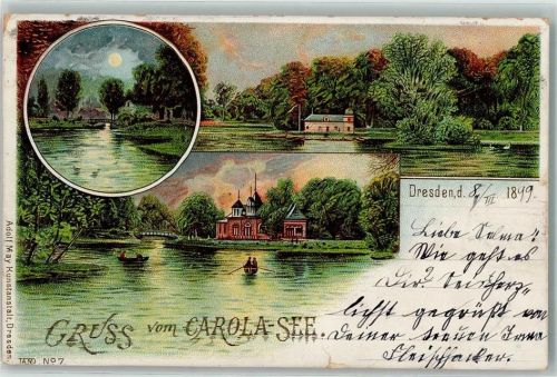 Dresden 1899 Carola-See