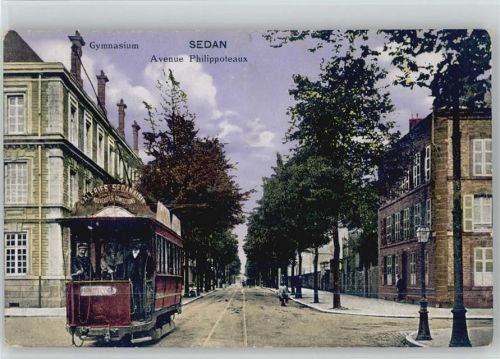 Sedan Avenue Philippoteaux 1917 AK