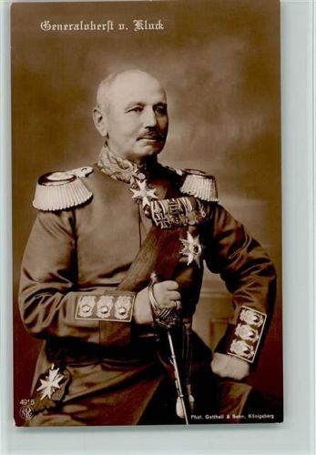 Generaloberst von Kluck mit Orden an der Uniform Foto NPG 4915 AK