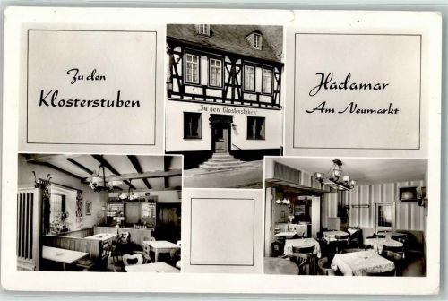 Hadamar Zu den Klosterstuben Inh K. Ewering Hüttenstempel