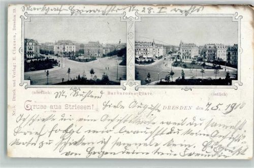 Dresden 1900 Barbarossa Platz
