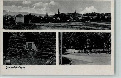 Behringen Gesamtansicht Ehrenmal Ortsansicht