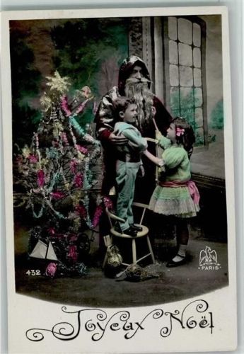 Fotoverlag aus Paris Nr. 432 - geschmückter Weihnachtsbaum, gute Erhaltung AK