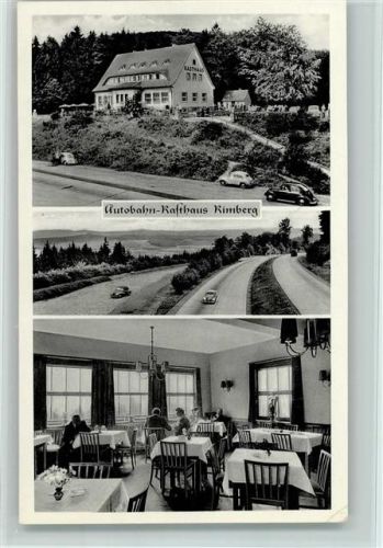 Breitenbach Autobahn-Rasthaus Rimberg Innenaufnahme 3-Bildaufnahme
