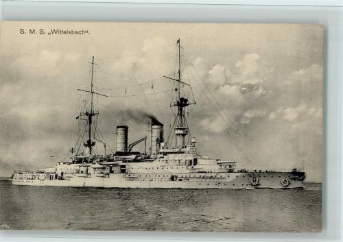 S.M.S. Wittelsbach - gute Erhaltung - Verlag Edlefsen