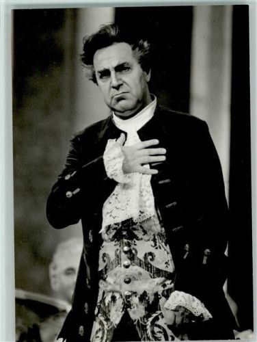 Opernsänger Otto Wiener Bariton, Foto