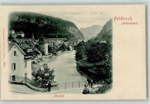 Feldkirch Arlbergbahn Illbrücke