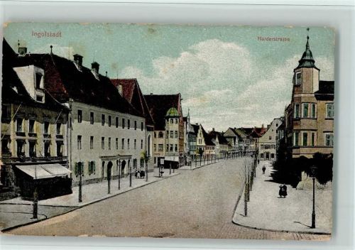 Ingolstadt Harderstrasse, I Flecken AK