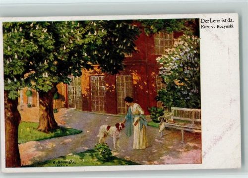 Amag Kunst Nr. 29 sign Rozynski - Der Lenz ist da