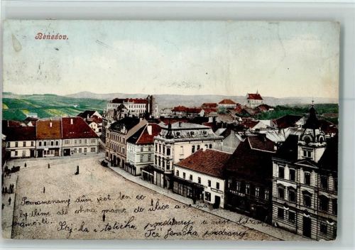 Benesov 1915 Marktplatz, Flecken