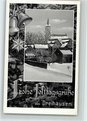 Dreihausen Weihnachten - gute Erhaltung AK