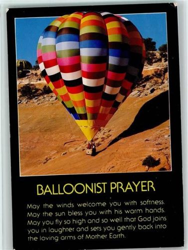 Balloonist Prayer