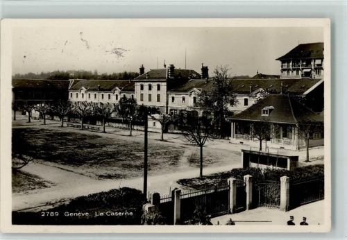 Genève 1930 La Caserne AK Phototypie 2789