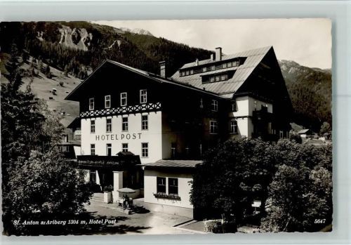 St. Anton Hotel Post , gute Erhaltung