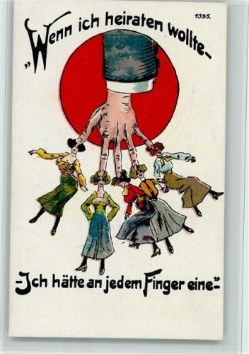 Nr. 7395 - An jedem Finger eine Frau - Erotik - gute Erhaltung Bürger Bruno
