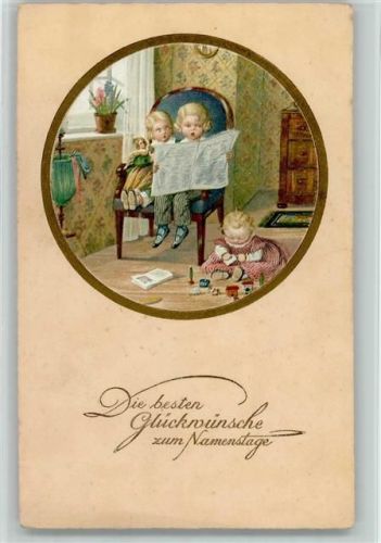Namenstag - Kinder lesen Zeitung AK