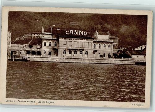 Campione d´Italia Casino de Campione Lac de Lugano Le Casino