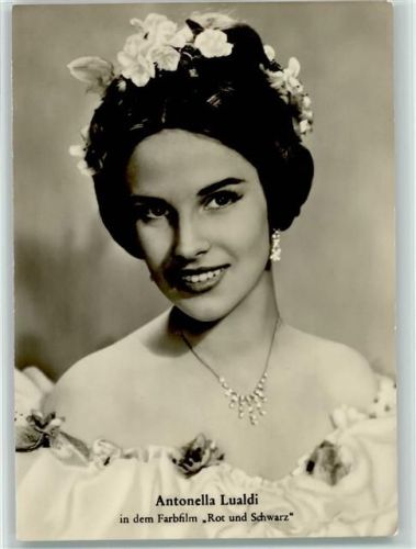 139-55 - Antonella Lualdi in "Rot und Schwarz VEB Progress Starfoto